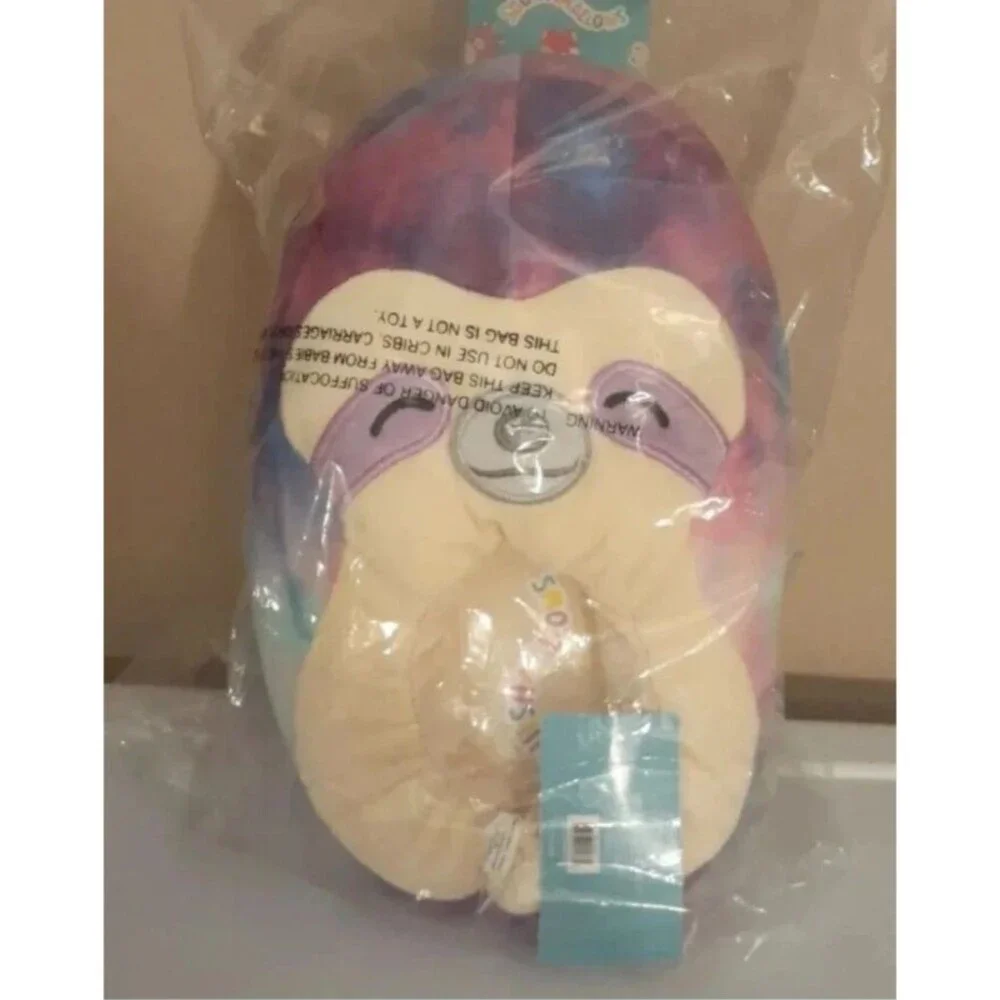 Squishmallows Sadie the Sloth Slippers Kids Size 13/1 Kellytoy NEW